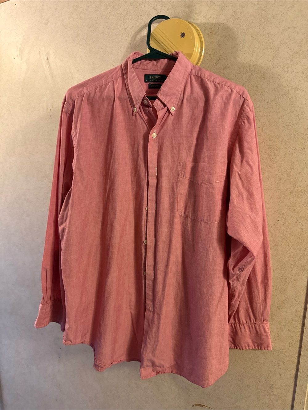 Ralph Lauren Men's Button-Down Shirt - Rose Pink